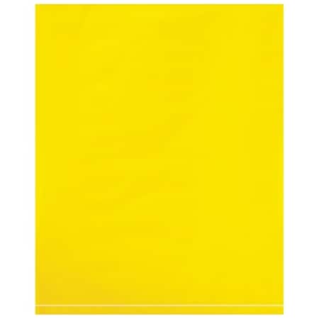 Bsc Preferred 8 x 10'' - 2 Mil Yellow Flat Poly Bags, 1000PK BUY00028533